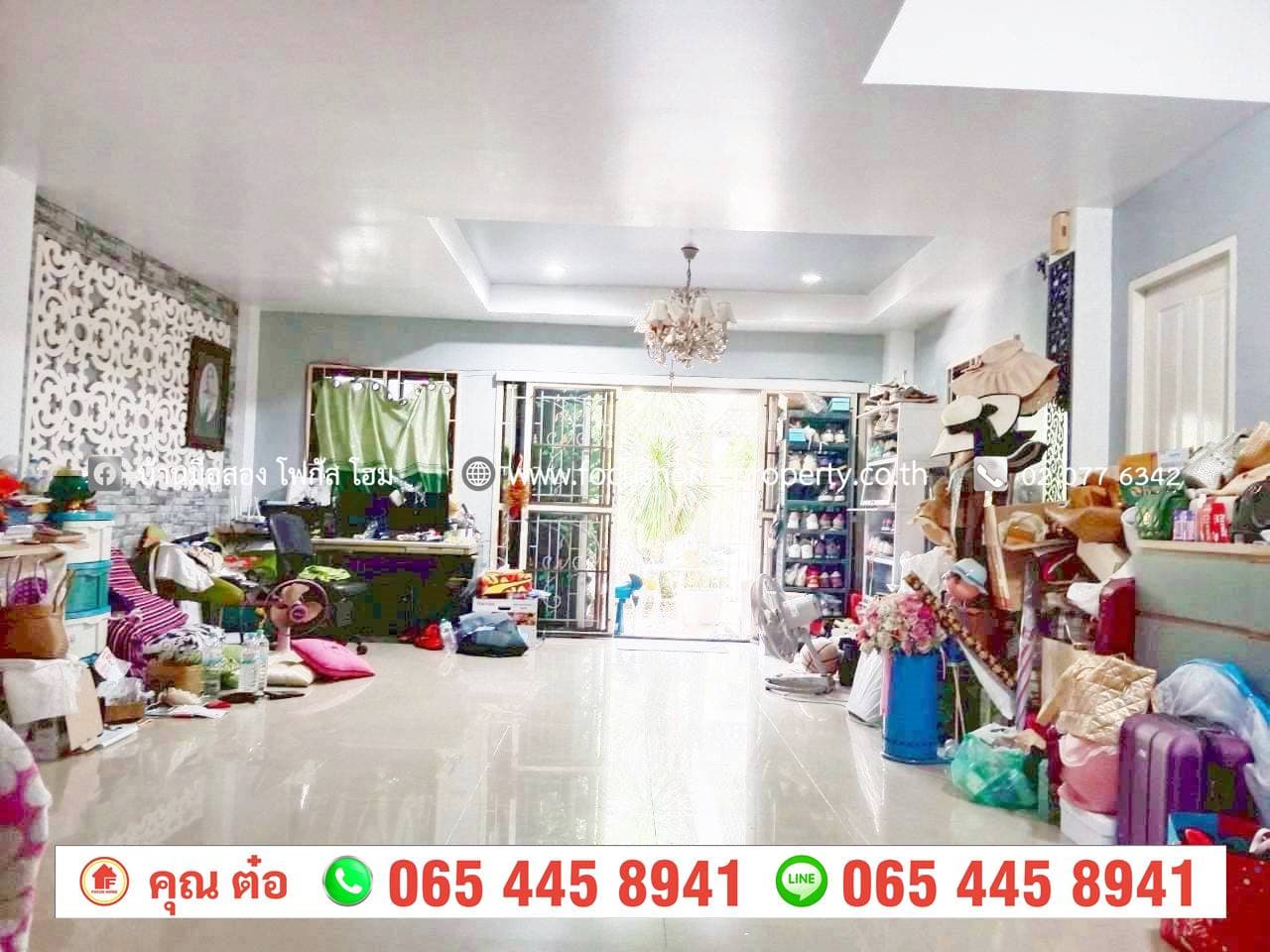 ขาย ทาวน์เฮ้าส์หลังมุม หมู่บ้าน พฤกษา 54 บางใหญ่